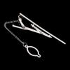 Formal Charm Fashion Simple Silver Multi Style Men Clamp Dress Shirt Pin Clip Clasp Necktie Bar