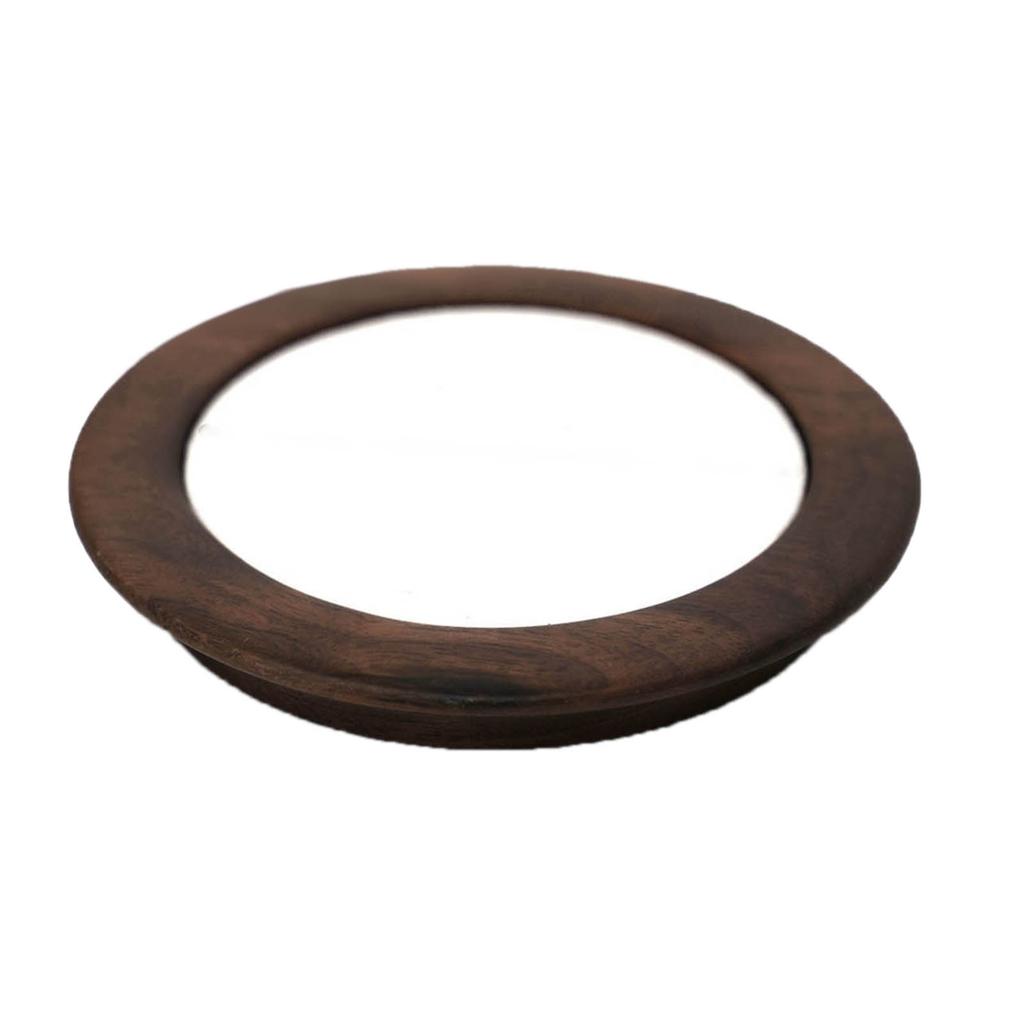 Jewelry Display Geometry Earrings Show Stand Shelf Walnut Wood Rings Holder Tray Jewelry Organizer for Home Decoration