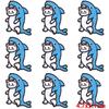 10Pcs/Lot Animal Embroidery Patch Iron On Patches For Clothing Cartoon Embroidered Patches For Clothes Cute Cat Patch Applique