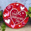 Vintage Metal Valentine Sign Romantic Couple Gift Home Decor Farmhouse Wall Art Rustic Decoration