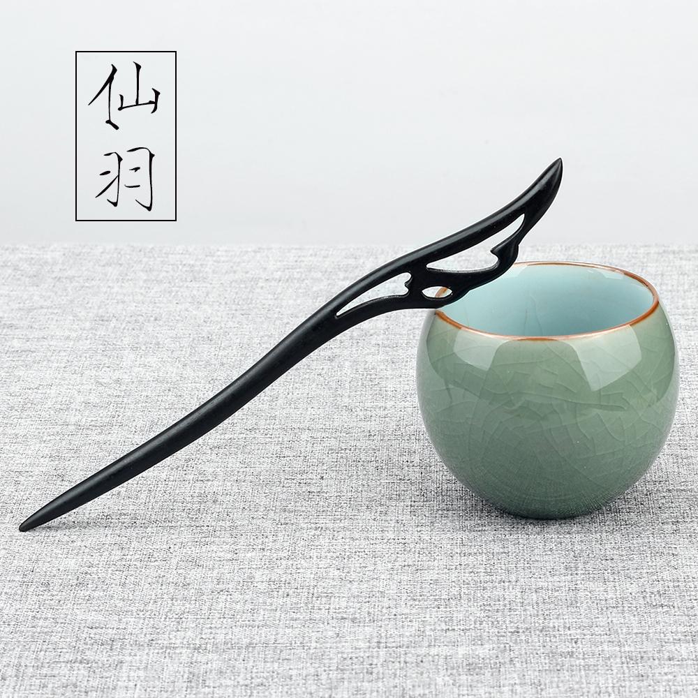 47Style Retro Sandalwood Hair Clip Hairpin Chinese Ancient Carved Wooden Chopstick Hair Stick Cosplay Party Headwear Accessories