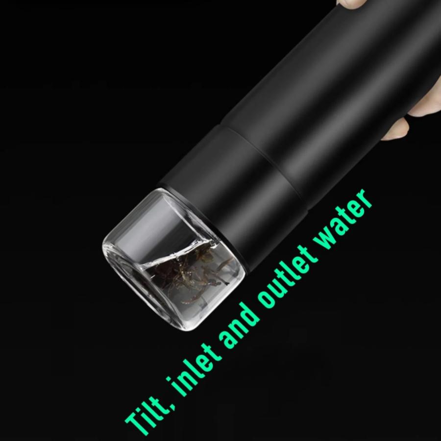 SAMADOYO Tea Separation, Heat-resistant Glass Brewing, Tea Filtration, Portable Cup, Outdoor Portable Travel Vehicle Water Cup