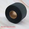 Disposable Black Hairdressing Bib for Anti-Split Ends and Neck Protection
