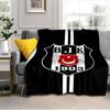 Be?ikta? Istanbul Crest Emblem Blanket Suitable for Sofas, Beds, Offices, And Camping - Perfect Gift for Halloween Christmas