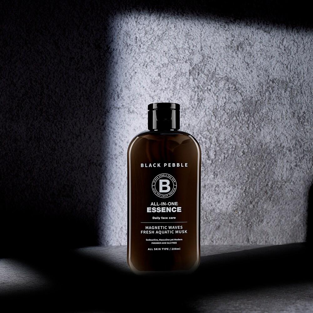 BLACK PEBBLE All-in-one Essence 200ml Daily Face Care