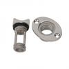 Easily Installed Marine Grade 316 Stainless Steel Oval Drains for Boats