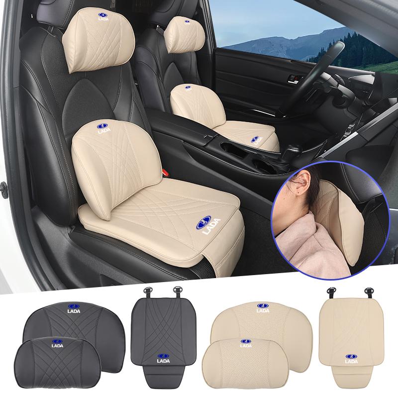 Car Seat Headrest Lumbar Support Neck Pillow Cushion Backrest For Lada Priora Sedan Sport Kalina Granta Vesta Niva Largus Vaz S