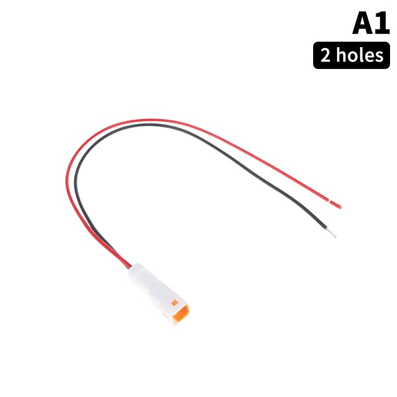 2/3/4/6Pin Auto Waterproof Electronic Connector Wire Harness Butt Plug 02R-Jwpf-Vsle-S 04R-Jwpf-Vsle Miniature Connector 2holes male 15cm
