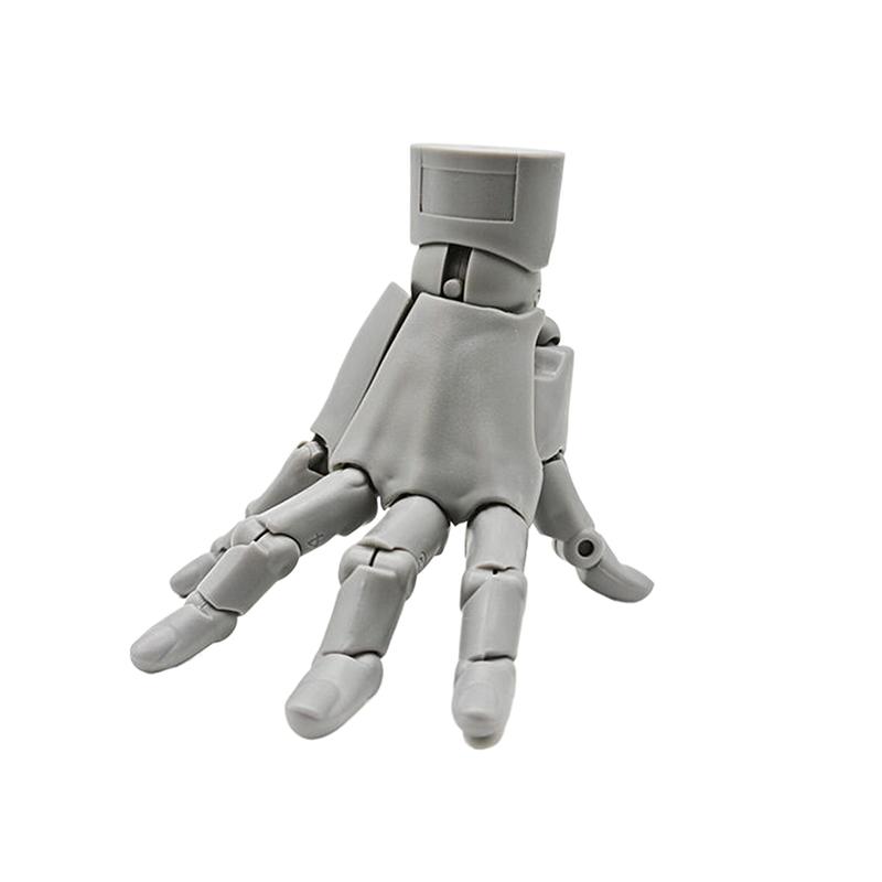 Movable Joint Finger Gashapon 1/2 Hand Model 1:1 Palm Painting Art Miniature Model Reference Tool Hand Desktop Decoratoion