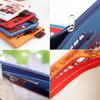 Pencil Bag Zipper Cartoon Pouch Students Pen Case London Style Cosmetic Coin Purse