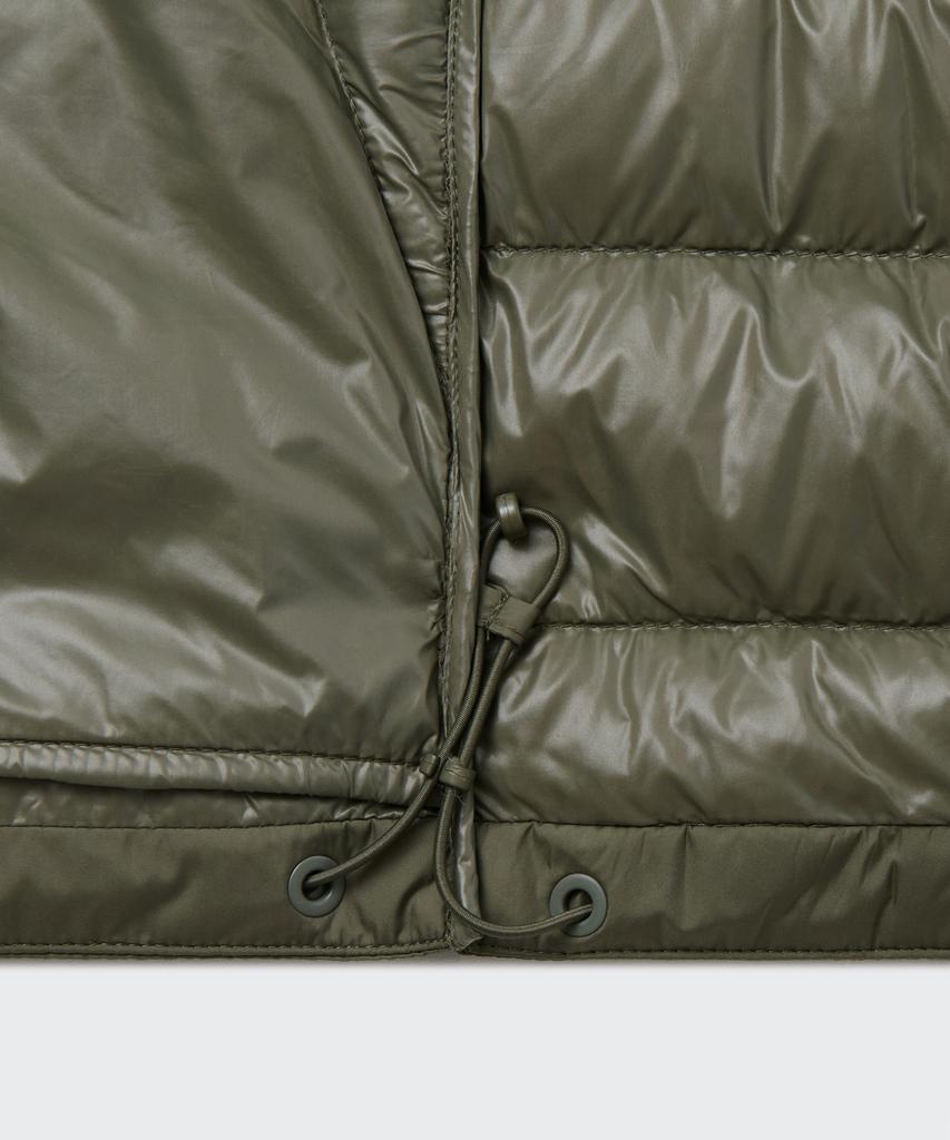 Musinsa Standard [City Leisure] High-Neck Light Down Vest [Khaki]