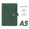 Personalized Soft Leather Diary with Buckle - Elegant Business Gift Notebook