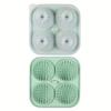 3D Sports Ball Silicone Ice Cube Tray, Football Basketball Golf Ball Mold for Whiskey Cocktails Party, Food Grade BPA-Free