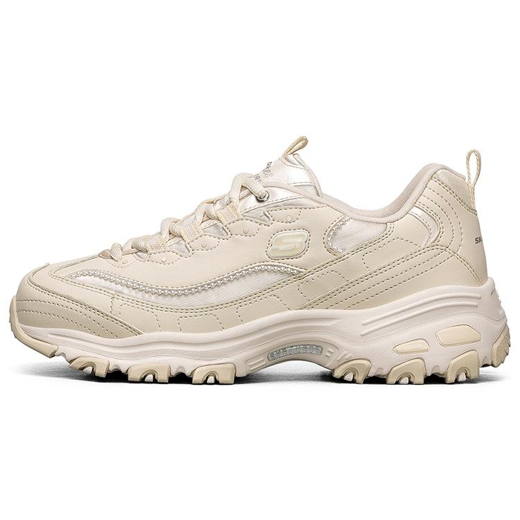 (WMNS) Skechers D Lites 1.0 low Sneaker GS White Women s 149463-OFWT EU 39