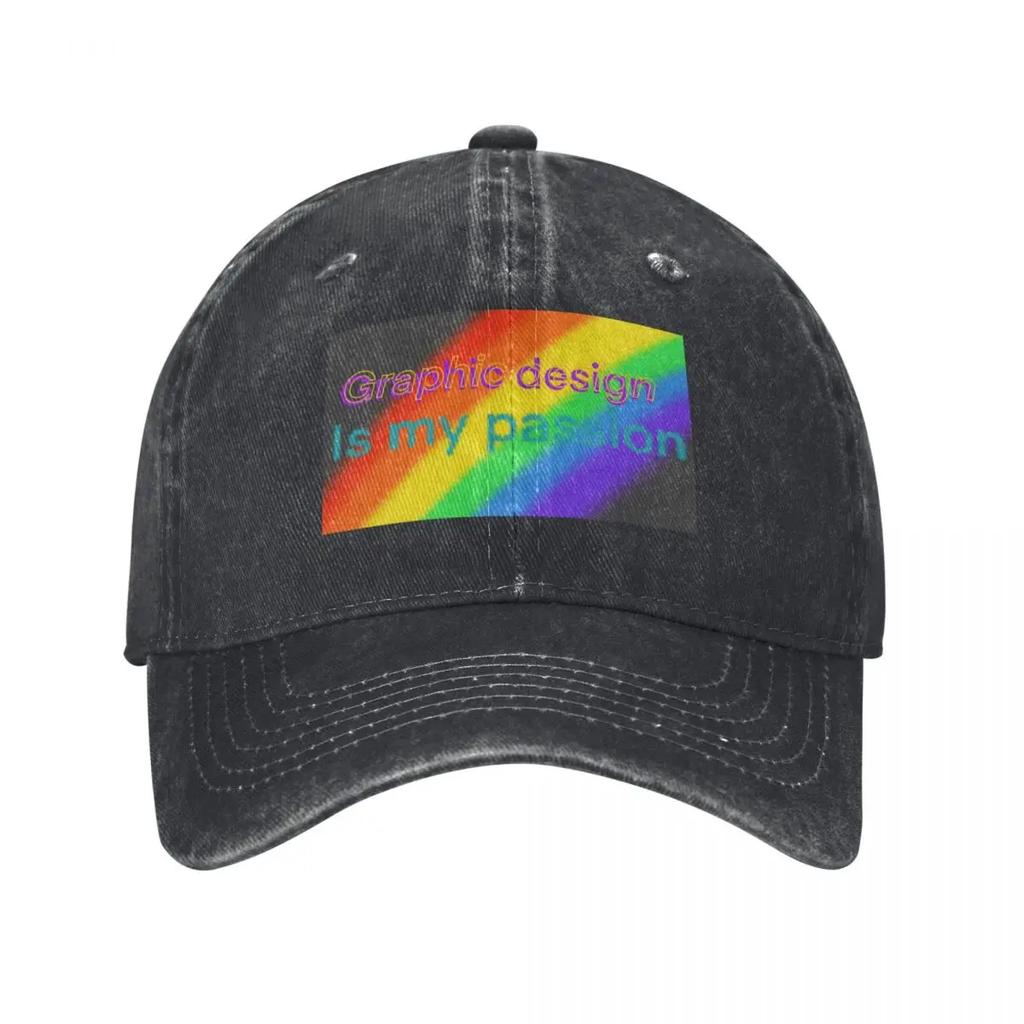Graphic design is my passion Baseball Cap Horse Hat luxury Women cap Trucker Cap Hat Baseball Womens Golf Clothing Unisexs