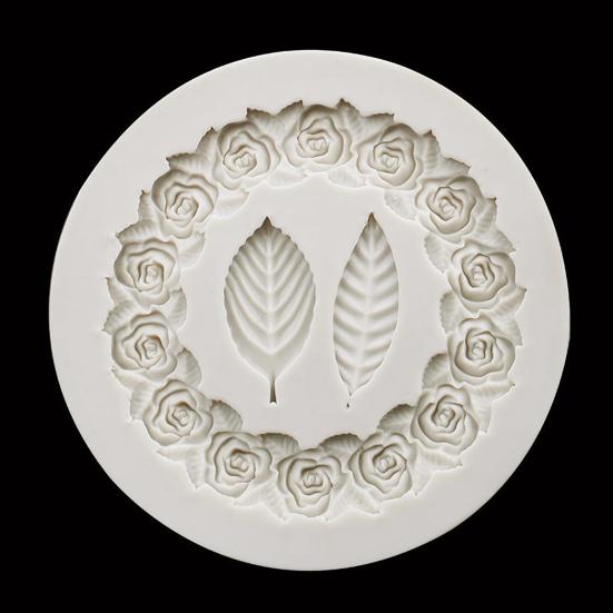 Cookie Mold Multi-purpose Food Grade Safe Delicate Silicone Cake Cookie Baking Mold Baking Tool