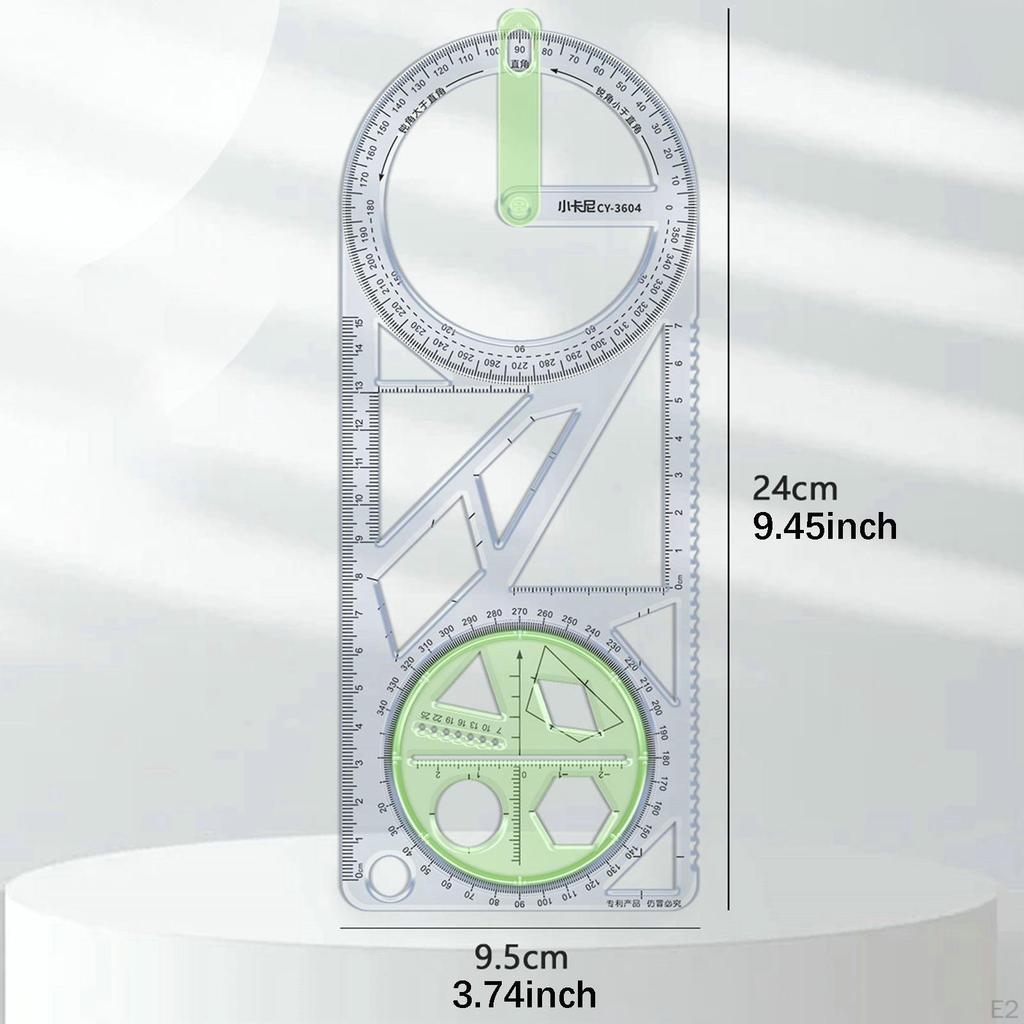 Geometryczne linijki narzędzie do rysowania i mierzenia szablon nauczanie matematyki do klasy
