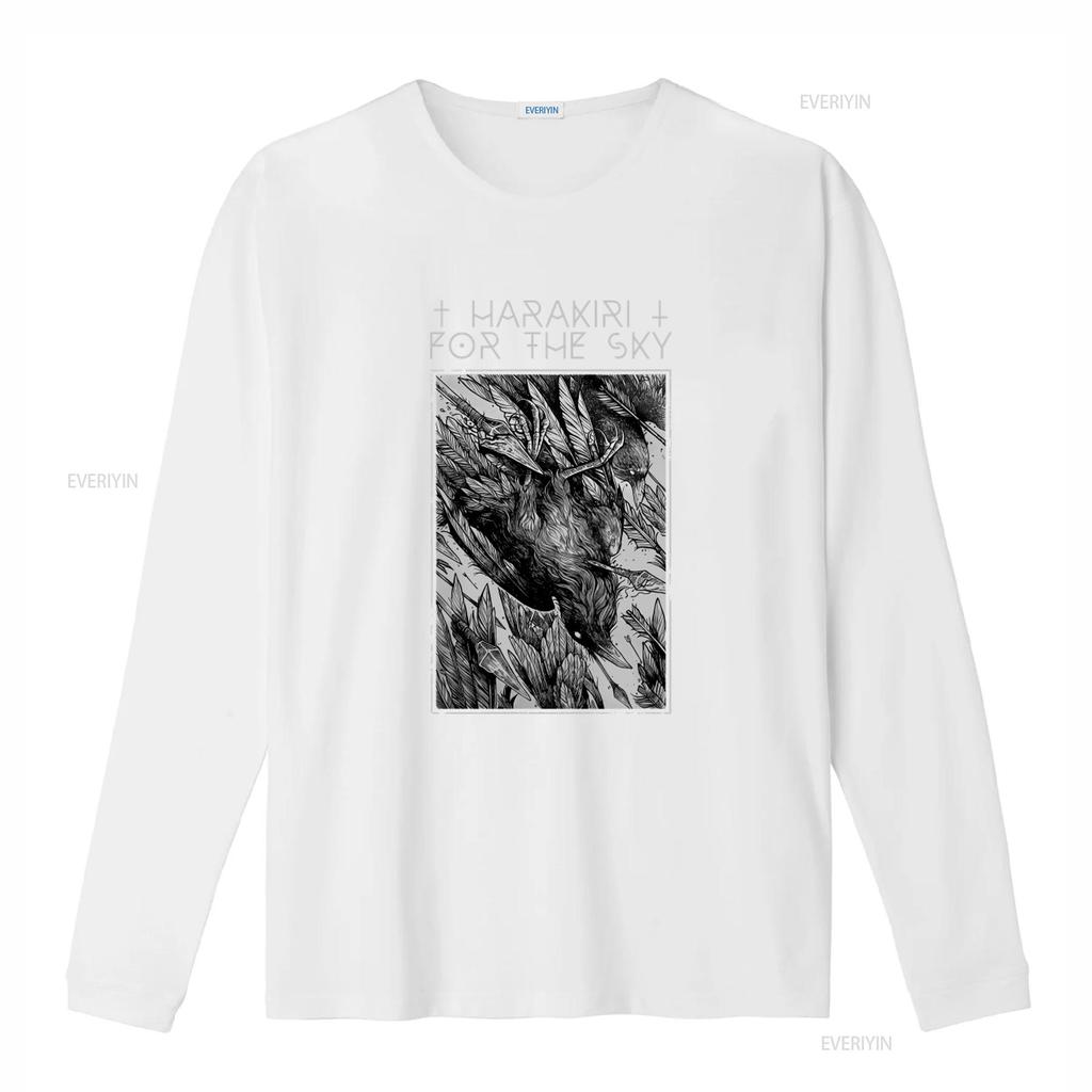 Harakiri For The Sky Falling Bird T Shirt Unique Art Print Design High Quality Fabric Perfect Fashion Forward Individuals