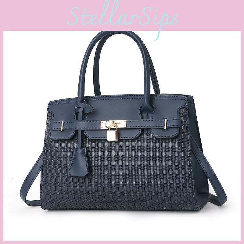Casual Handbag Womens With Large Capacity And Lock Closure For Daily Shoppingd