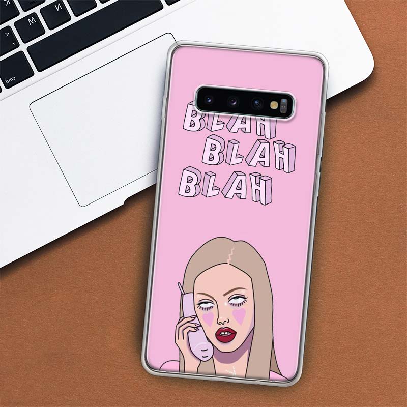 

Чехол для телефона Mean Girls Burn Book для Samsung Galaxy S24 S23 S22 Ultra S21 S20 Fe S10 Plus S10E S9 S8 + Shell Coque Samsung S23 Plus