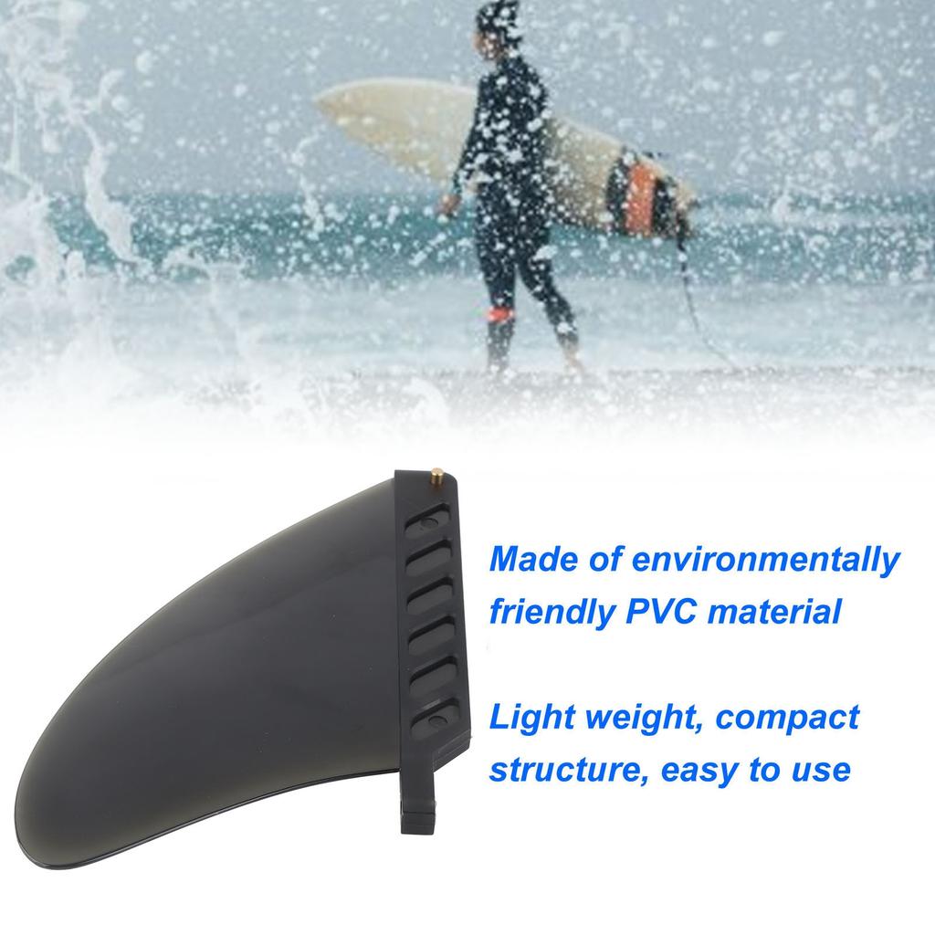 Surfboard Fin PVC Longboard Paddle Board Large Tail Fin Replacement Surfing Accessory