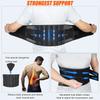 1Pcs Back Support Belt For Men Women Adjustable Lumbar Waist Brace Sciatica Relief Breathable Straps