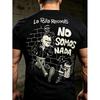 Herren T-Shirt - La Polla Records Stil Outdoor Freizeitkleidung, Atmungsaktives T-Shirt.