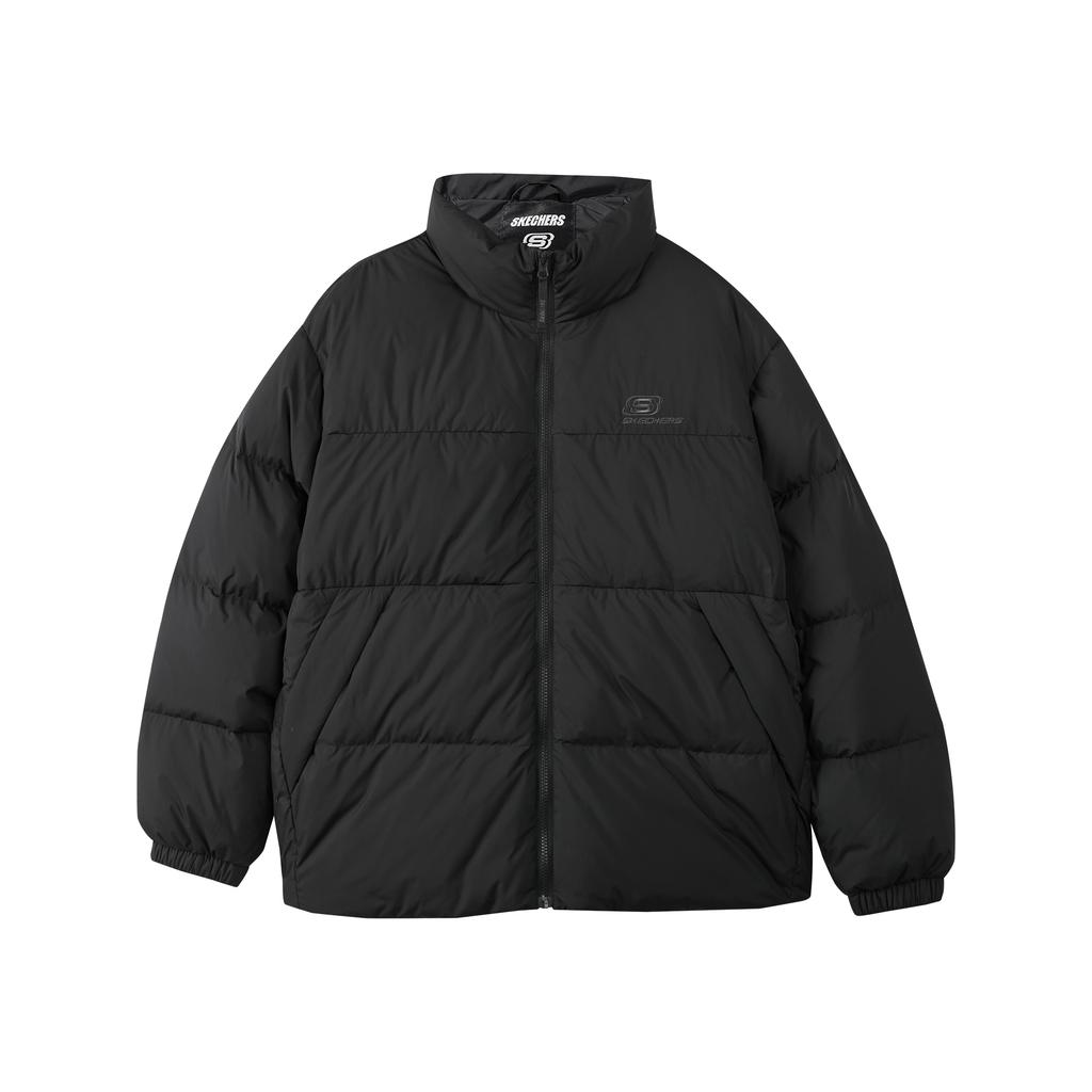 Skechers Down Jacket Unisex Carbon Black L423U106-0018
