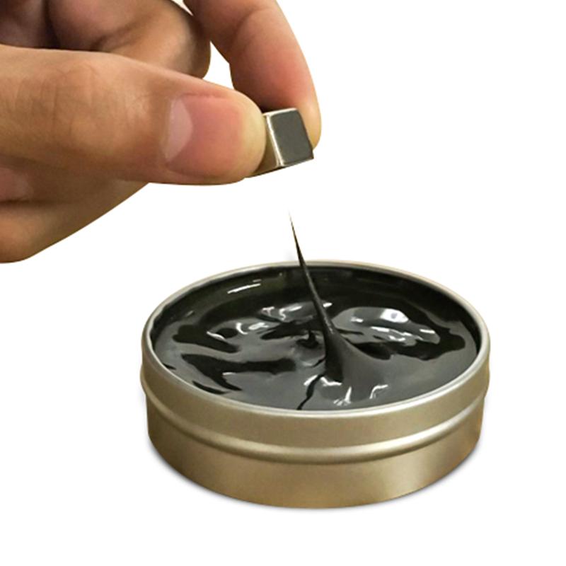 

Популярные магнитные аксессуары для слизи «сделай сам», феррожидкий магнит, глина, подарки, грязевой пластилин, детский пластилин чёрный