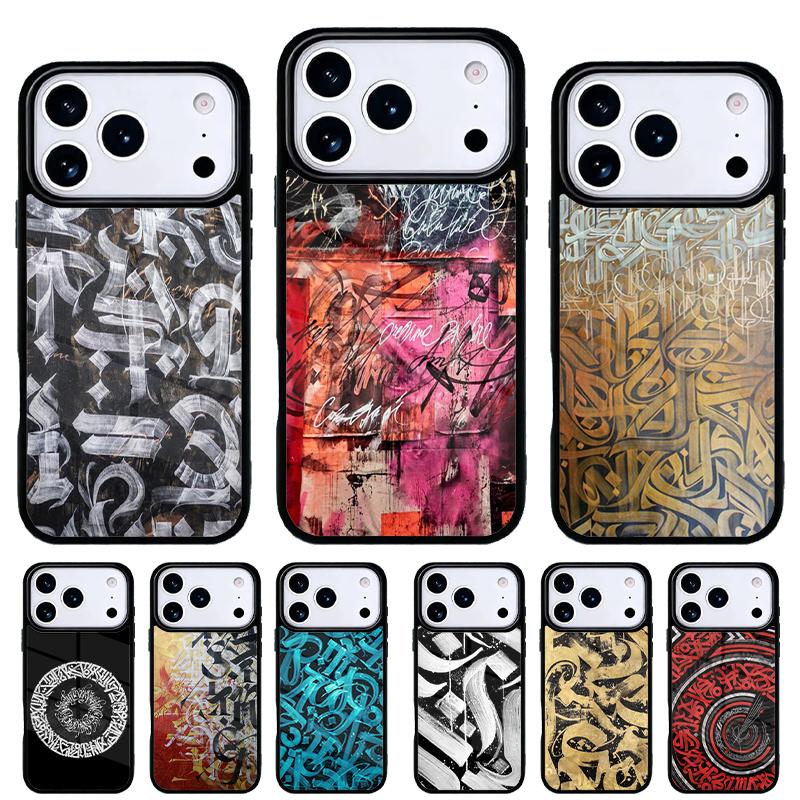 Pokras Lampas Art Graffiti Phone Case for iPhone 17 Air 16e 15 14 13 Pro Max Back Cover for 12 11 Pro Coque