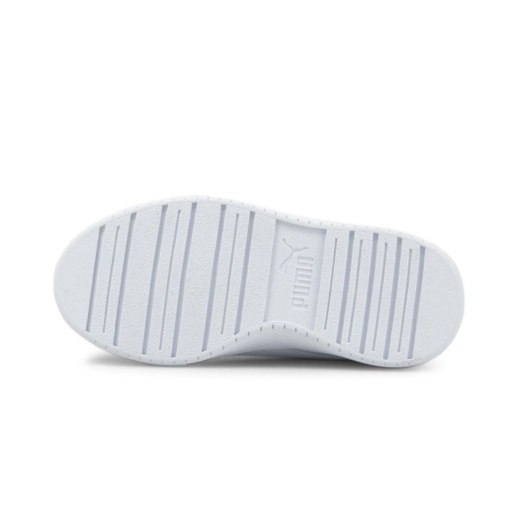 Puma Caven Casual Lightweight Durable Low-Top Kids Skate Shoes Kids Sneakers White 382057-01