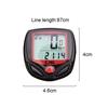 Waterproof Wired Digital Bike Ride Speedometer Odometer Bicycle Cycling Speed Counter Code Table Bicycle Accessories LCD Display