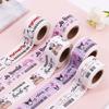 120Pcs Cute Sanrio Kuromi My Melody Stickers Roll Kawaii Cartoon Thank You Sealing Labels Sticker Anime Vinyl Decoration Decals