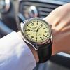Men Wristwatch Business Quartz Clock Leather Sport Watch