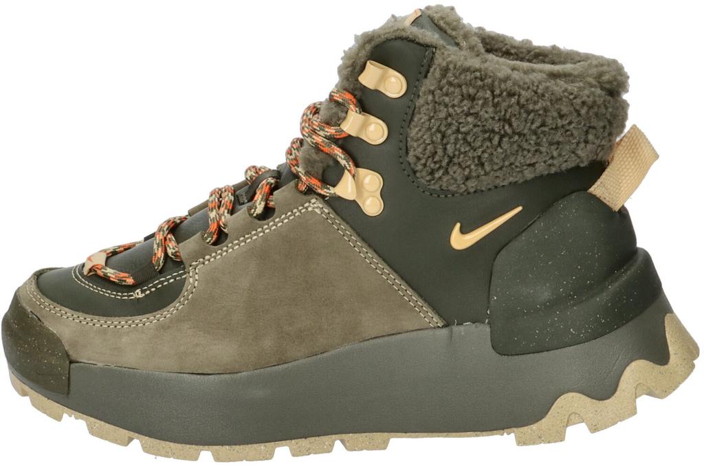 Nike Classic Boot PRM WP Женские кроссовки цвета хаки/кунжута/меда. Олива
