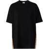 FW22 Loose Fit Short Sleeved T Shirt Women's Black 80615521