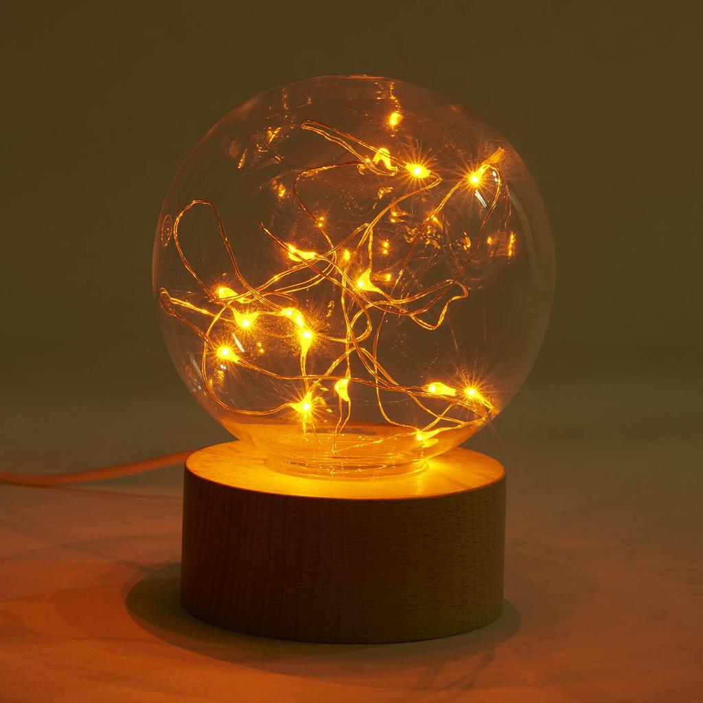 This enchanting dome-shaped LED light, measuring 10 x 10 x 13.5cm high, creates a relaxing and ambiance-filled room. Its soft, relaxing light is USB-p