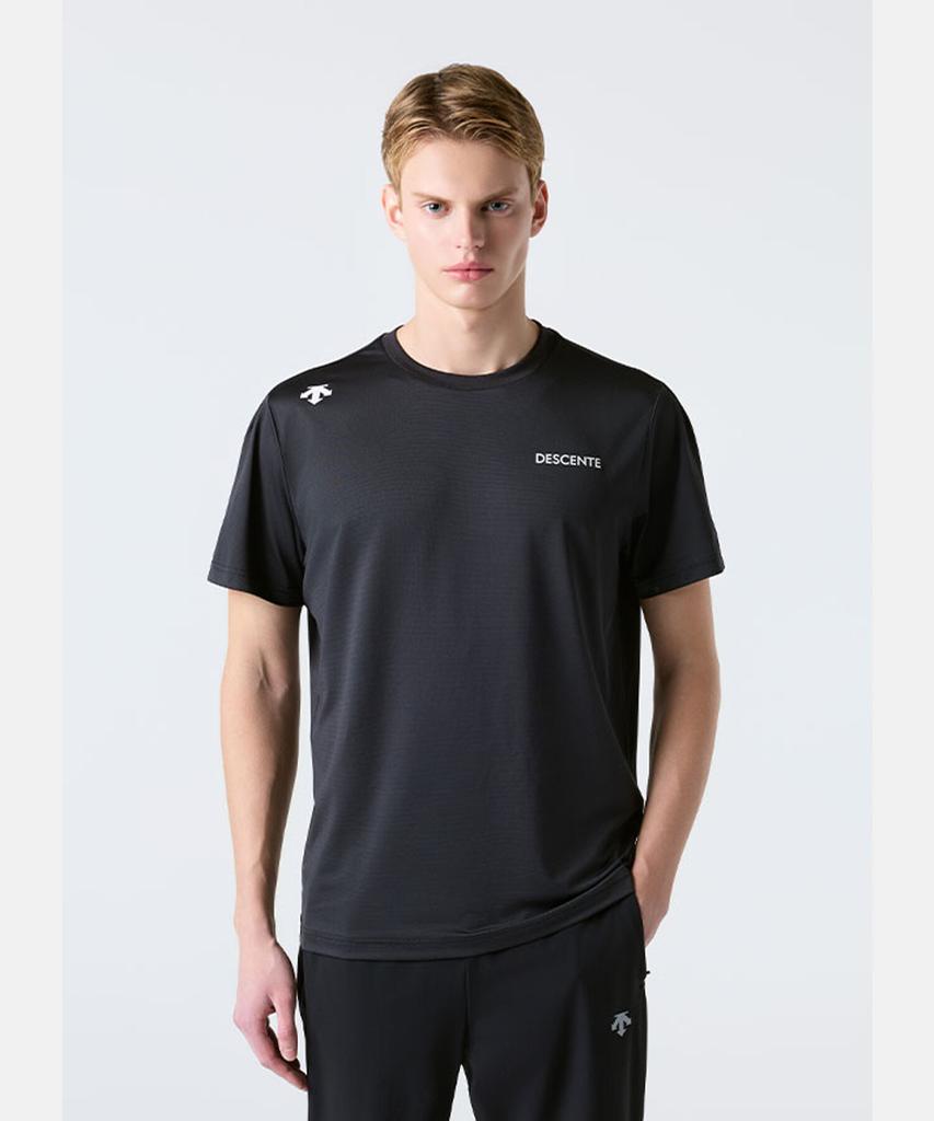 DESCENTE Running Reflective Short Sleeve T-Shirt Black Sr123Rts11 (B Type)