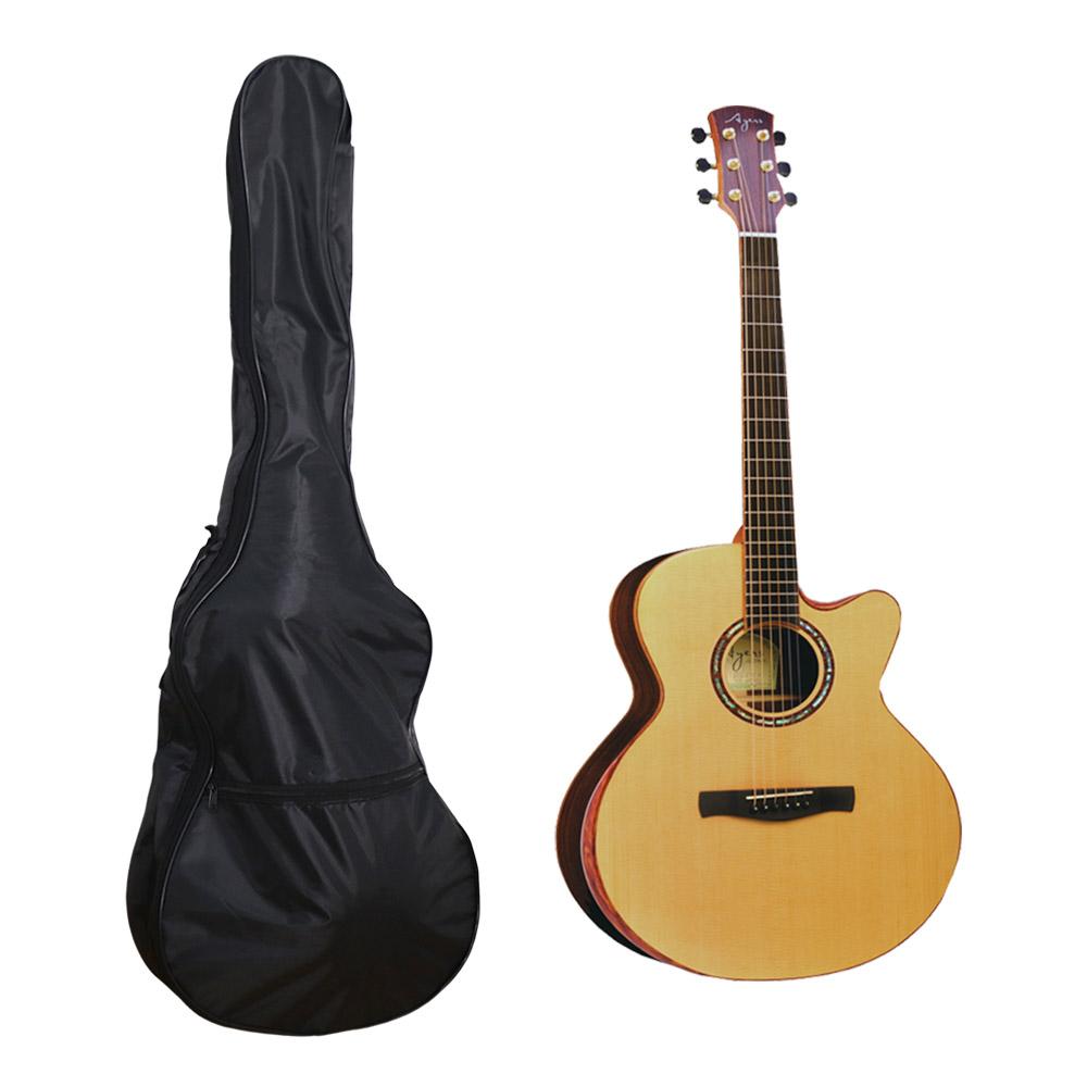 Oxford Cloth Guitar Bag Waterproof Single Shoulder Bag Thick Guitar Backpack  with Handle