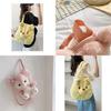Lina Belle Winnie Plush Shoulder Bag Adorably Cute Handbag For Girls And Women