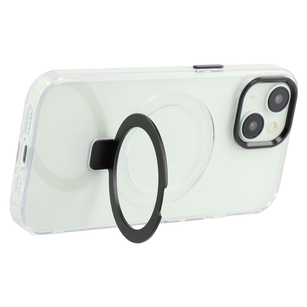 For iPhone 14 Case Compatible with MagSafe Kickstand TPU+PC Clear Phone Cover