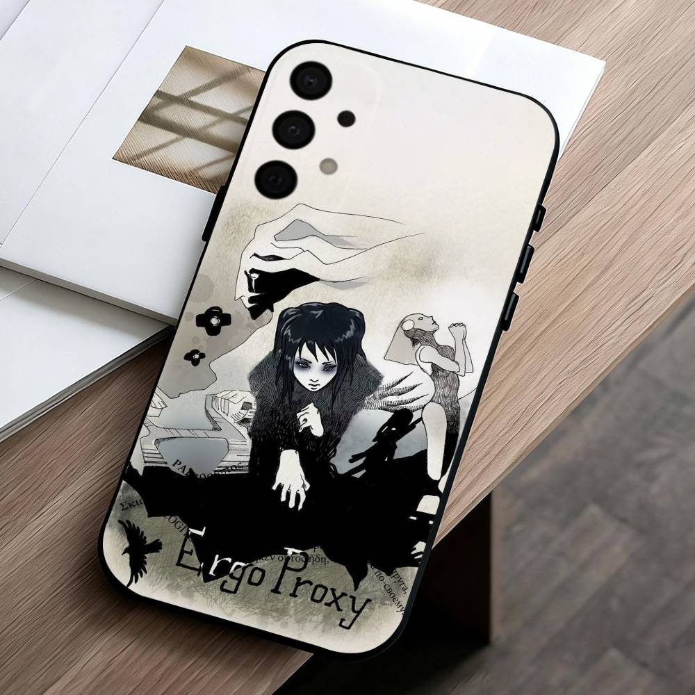 HOT Anime E-Ergo-O P-Proxy   Phone Case For Samsung Galaxy A73,A72,A71,A70,A53,A52,A51,Others Soft Black Cover