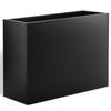 36 Metal Planter Box Large Rectangular Window Box with Drainage Holes Rust-Proof Coating Modern Outdoor/Indoor Flower Box for B