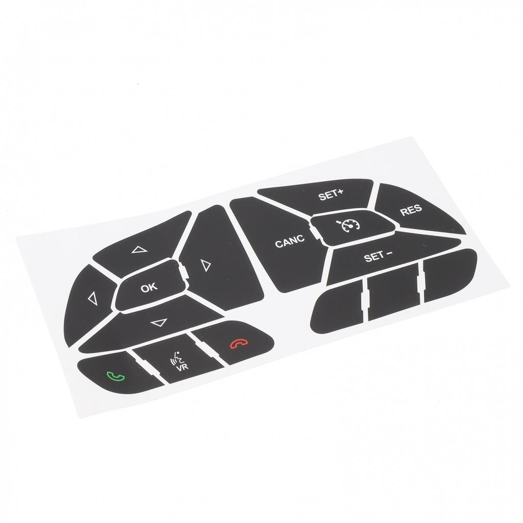 Stylish Button Repair Decals For DODGE CHARGER 2016-2022 Steering Wheels