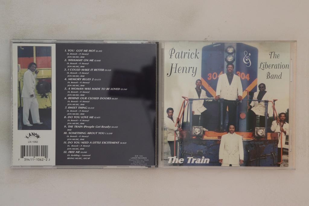 CD PATRICK HENRY & THE LIBERATION BAND - The Train LN1062 Lanor Records 1996 US Soul/Funk Używany