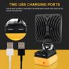 Portable LED Work Lights For Dewalt 18V 20V Lithium Battery 4 Inch Spotlight With USB Flashlight Emergency Lights Lighting Tool
