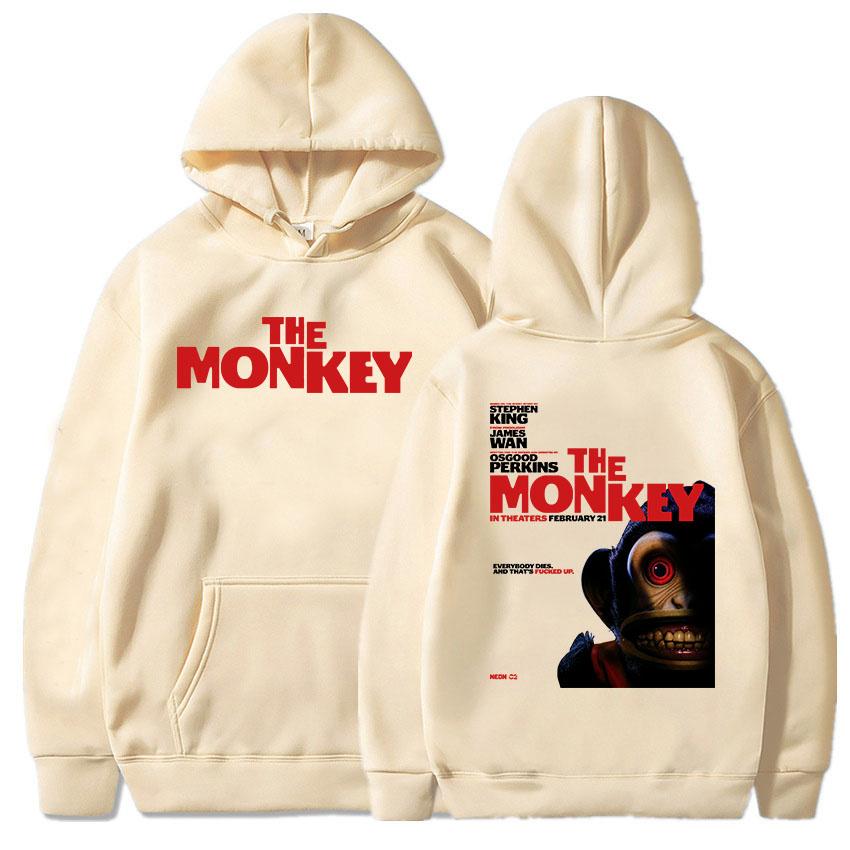 Mikiny s kapucí The Monkey Movie Mikiny s kapucí Dámské Pánské Mikiny Streetwear Dlouhý rukáv Moletom Feminino Sudaderas Oblečení