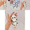 Adorable Cartoon Panda Sugar Gourd Plush Keychain Fun Backpack Pendant Toy Gift