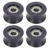 4 stuks 24 mm dikte Fitnessapparaat Vervangingsrol Lager Vervangingsrol Voor Fitnessapparatuur
