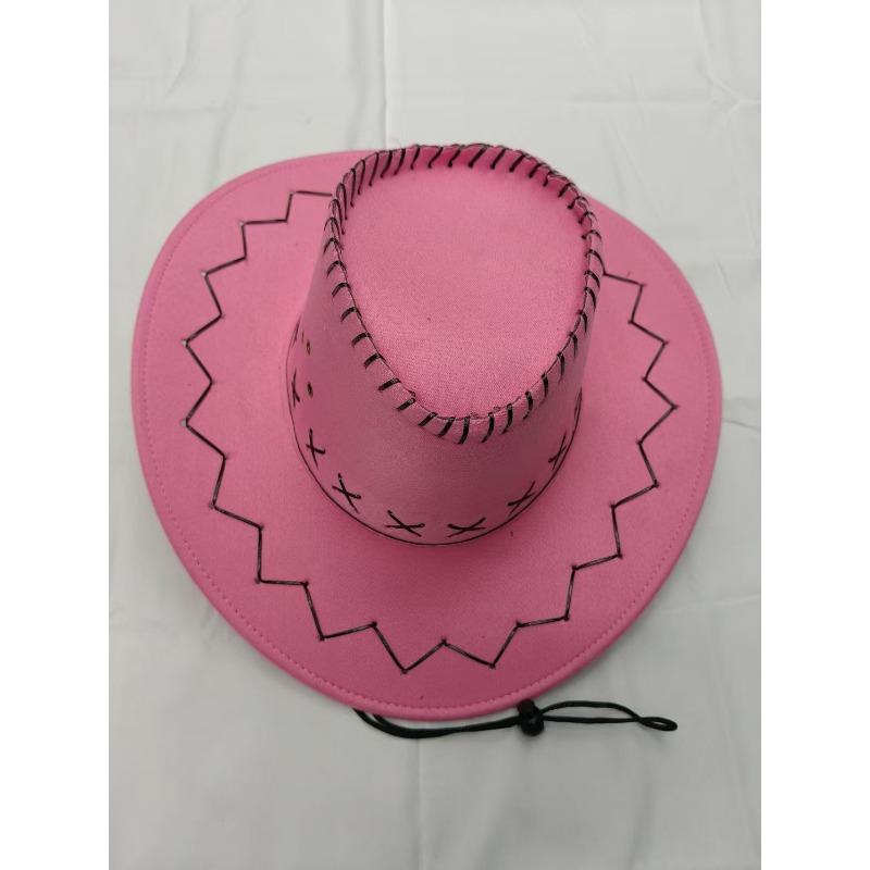 Western cowboy hat men's outdoor cover hat Mongolian grassland knight hat travel hat stage performance prop hat